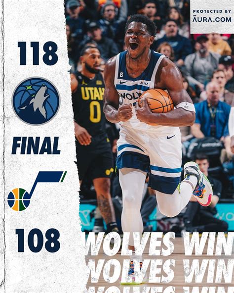 timberwolves score score